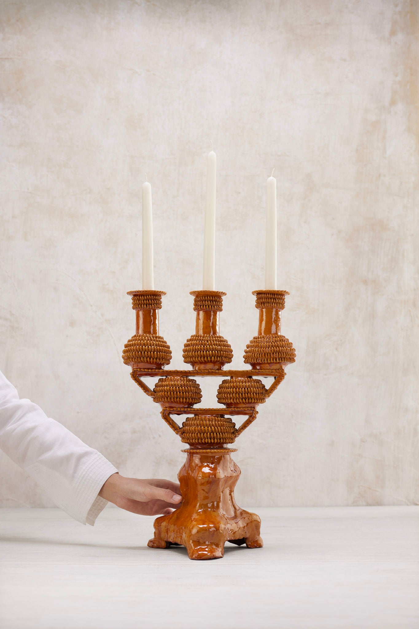 Tres Luces Candleholder