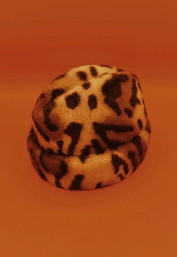 Coeur Beanie Tiger Print