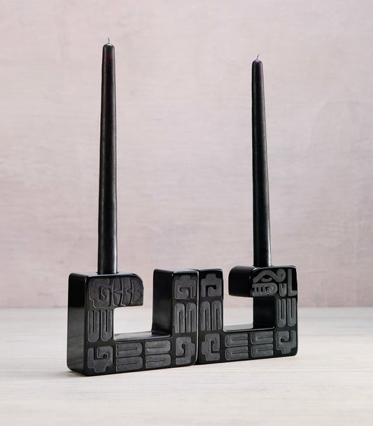 Coatl Candleholder (set of 2)