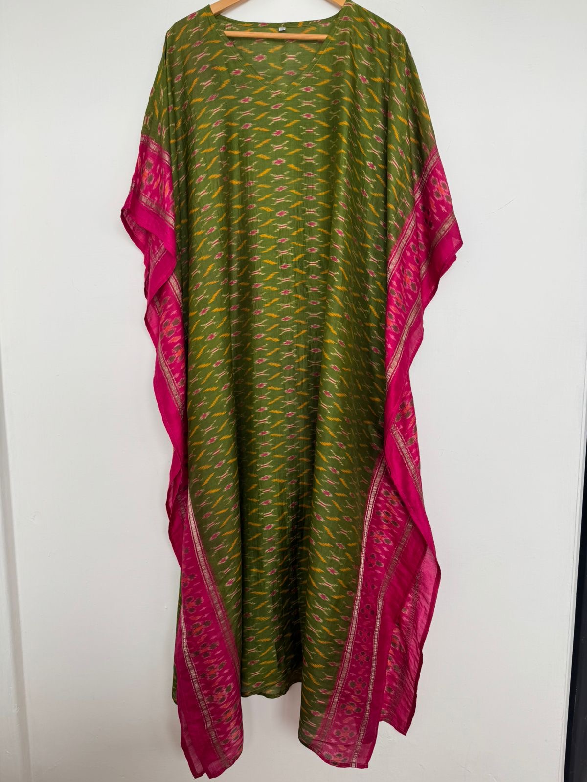 Kaftan Silk Ikat