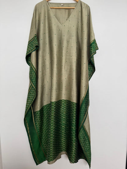 Kaftan Silk Ikat