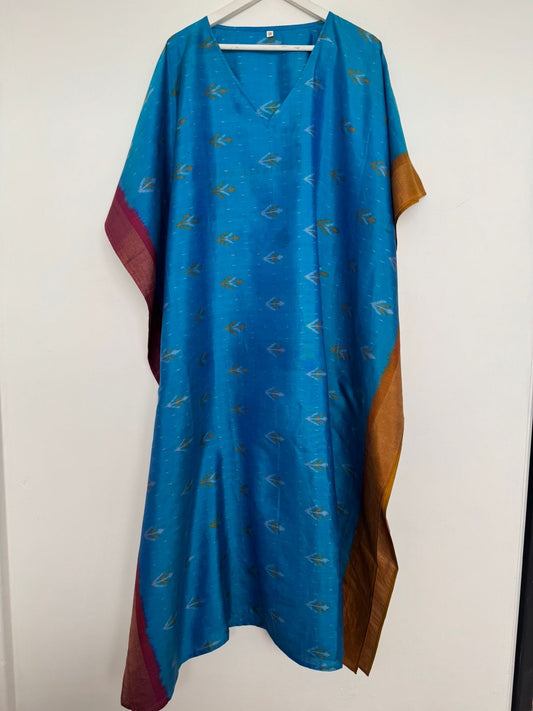 Kaftan Silk Ikat
