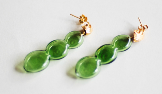 LA MAREA worms earrings