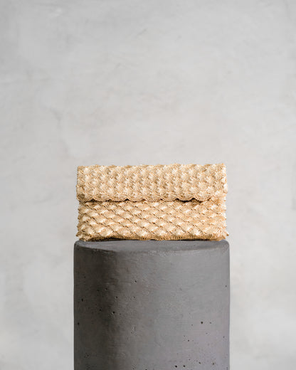 Seashell Clutch - Gold