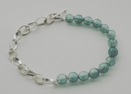 LA MAREA lapa soplada necklace