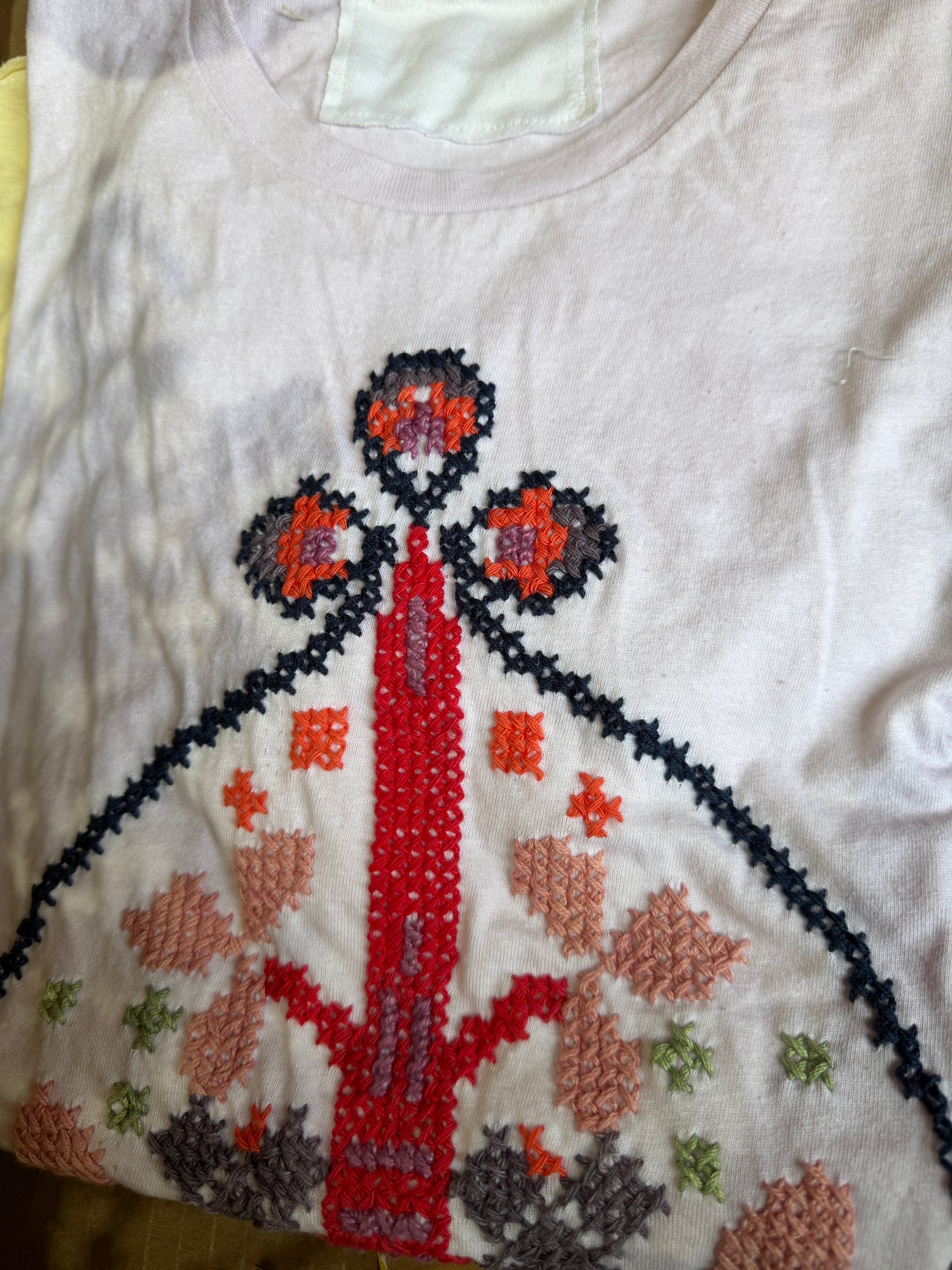 Upcycled Emroidered Shirt