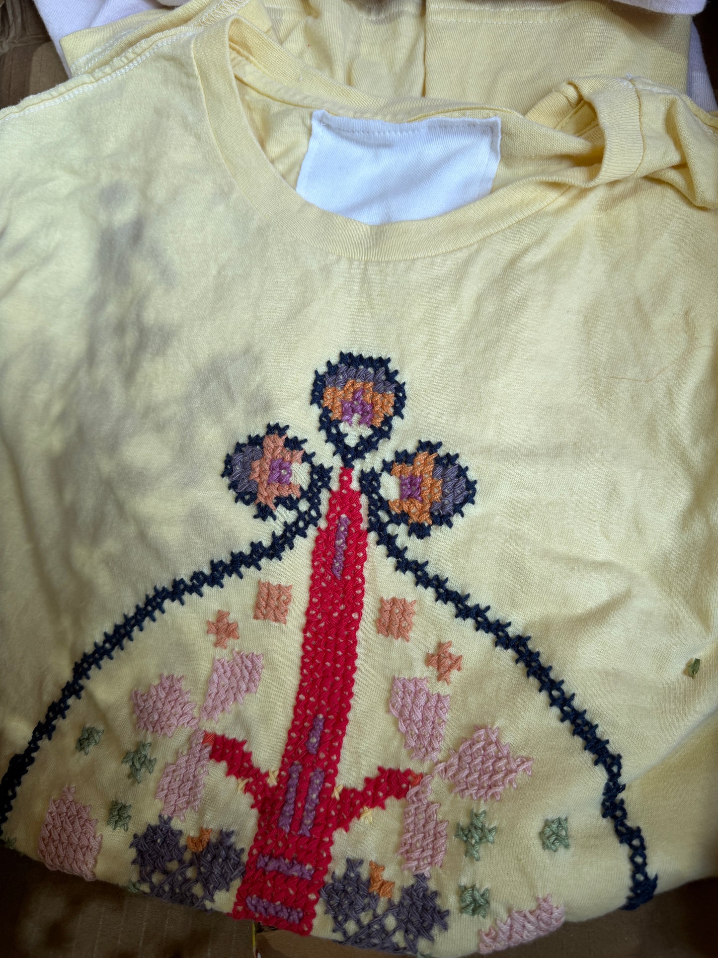 Upcycled Emroidered Shirt