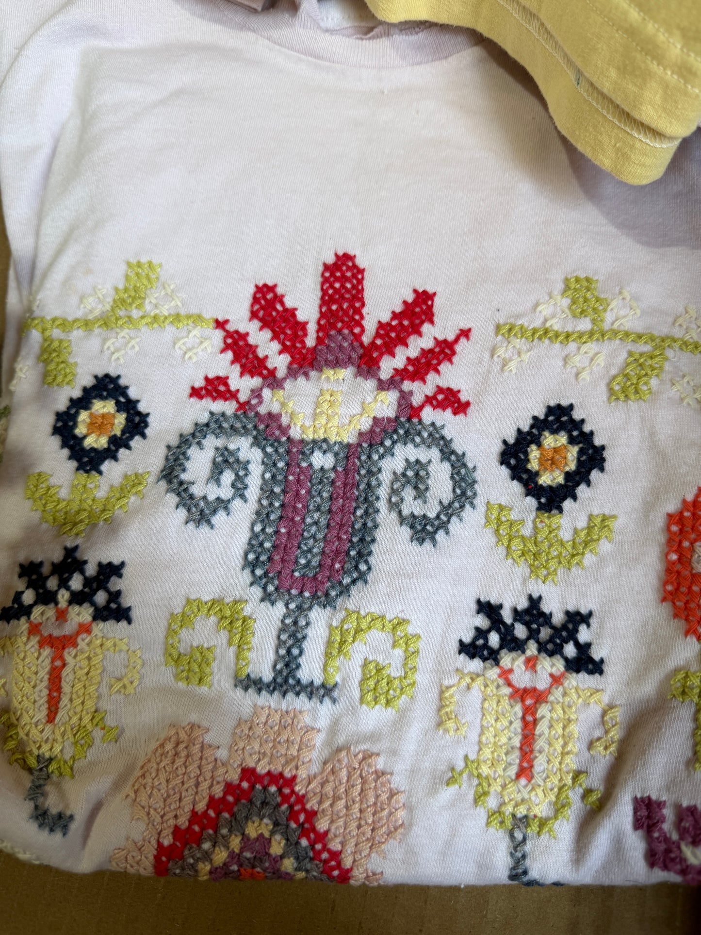 Upcycled Emroidered Shirt