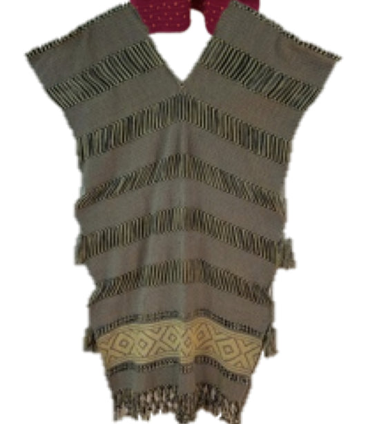 AMORÍO Túnica Oriona Gris oxford/vainilla
