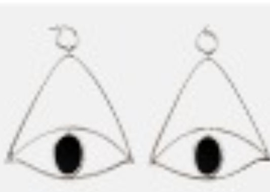 MOONSET Ónix Eyes Earrings