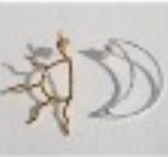 MOONSET Moonset Earring