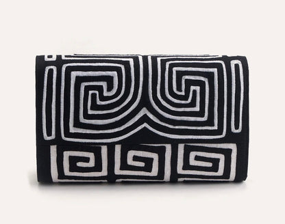 Guna in Black Baguette