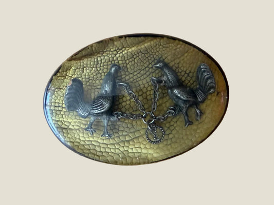 “Dos Gallos” Buckle