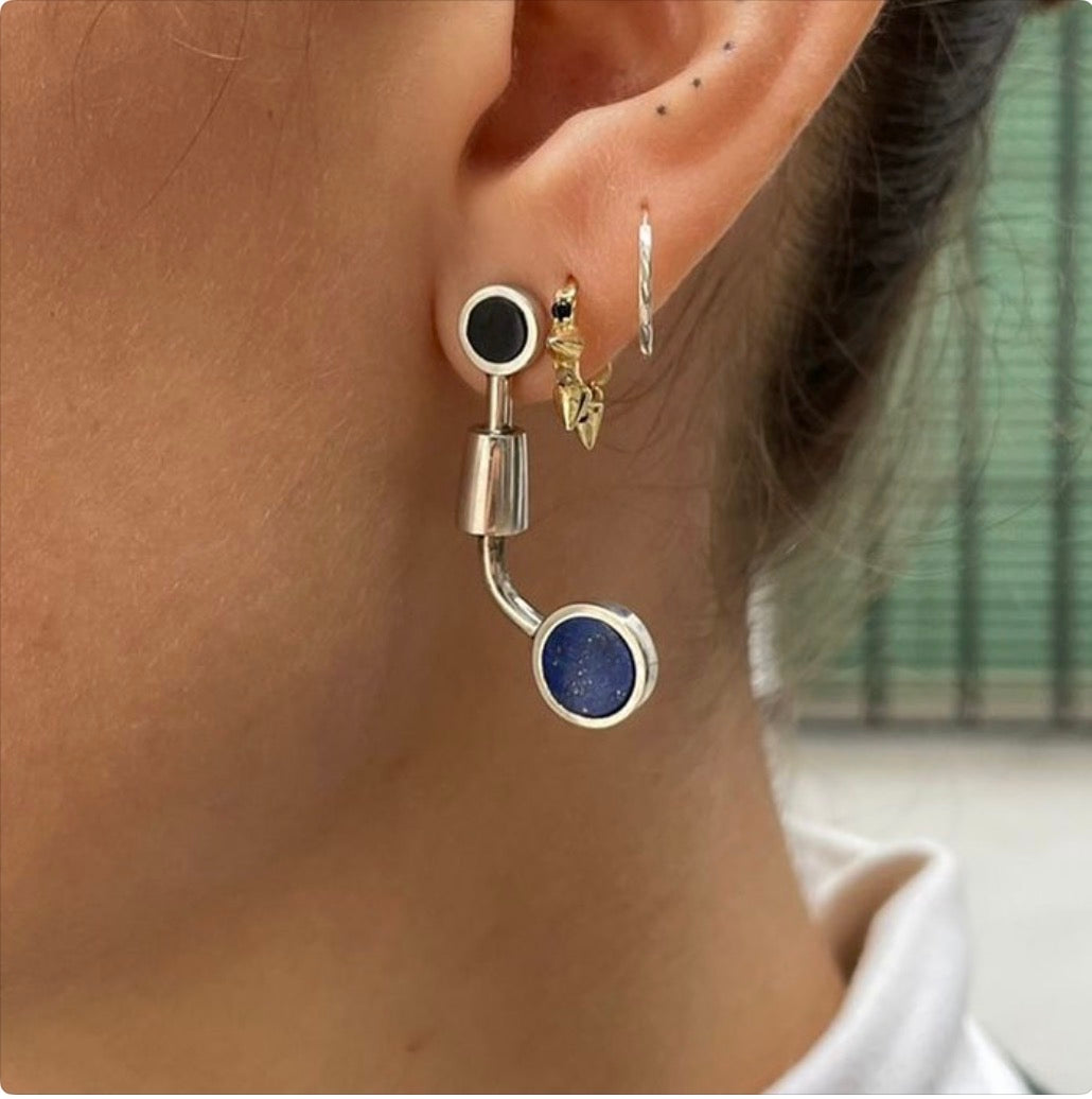 Dos Piedras Earrings