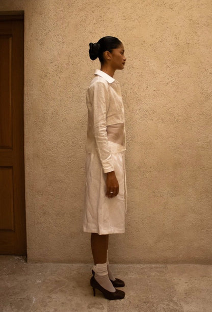 Women’s Linen Organza Shirt
