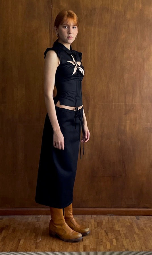 Angel Star Top Black
