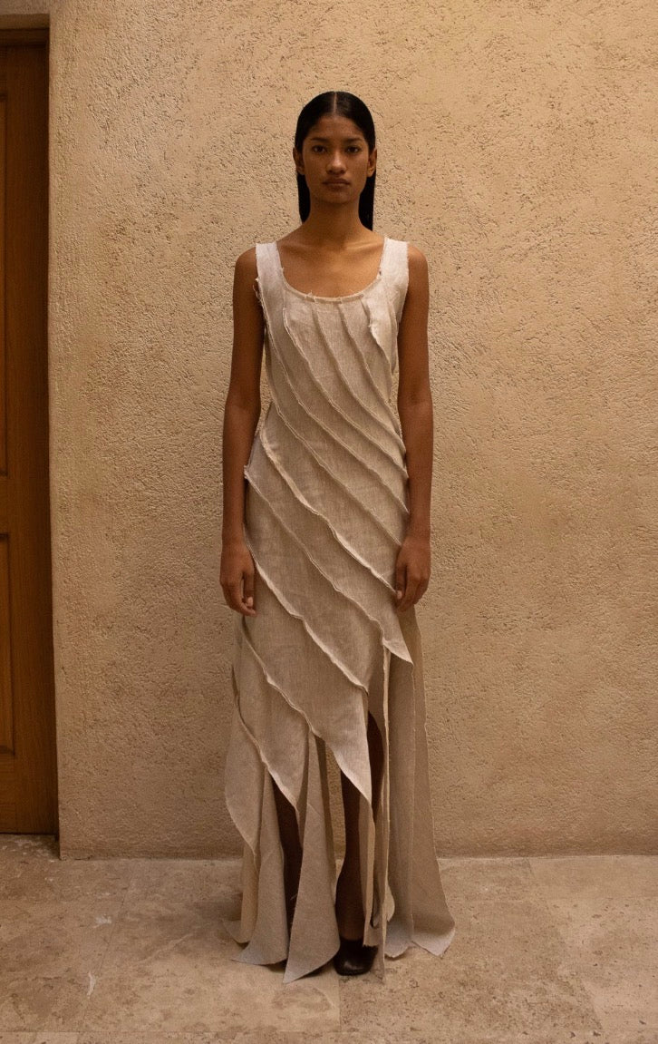 Linen Twirl Dress