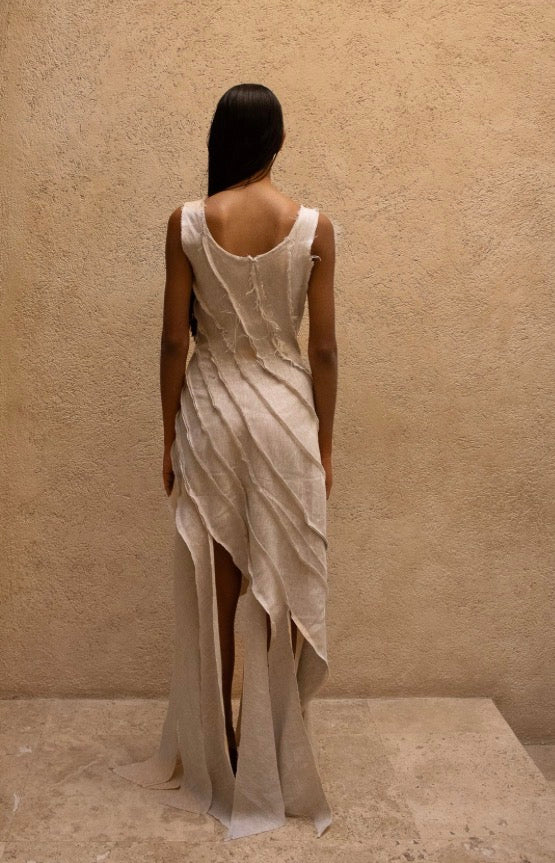 Linen Twirl Dress