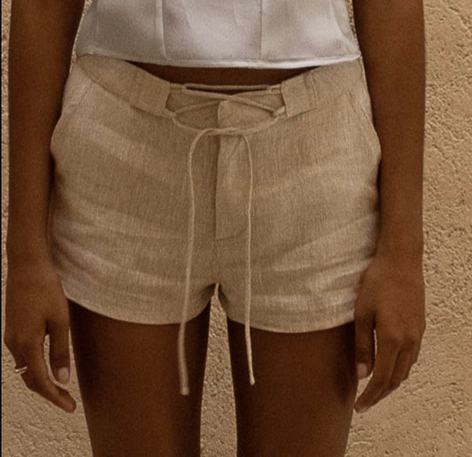 Mini Short Linen
