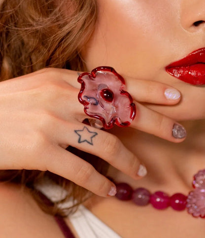 Candy Flowers Ring