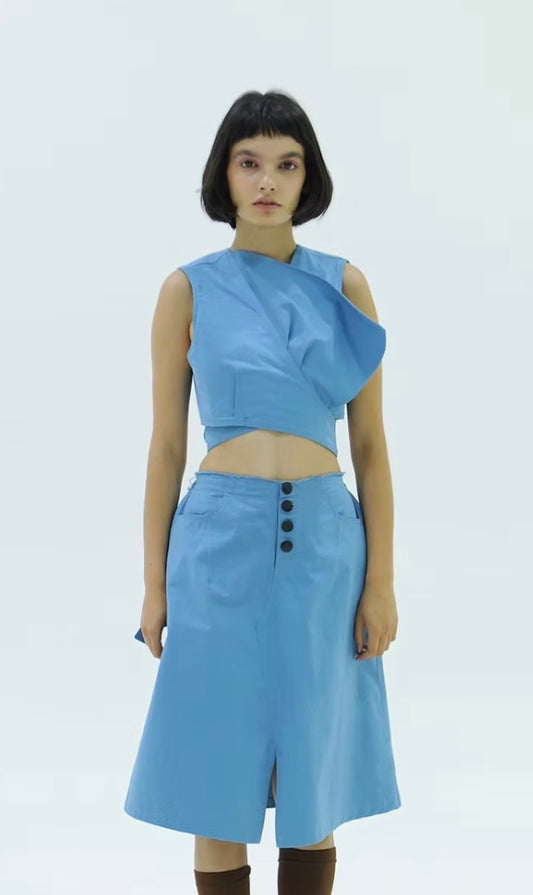 Vista Top Blue