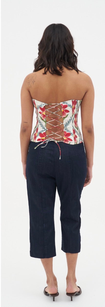 Mendelii Block Print Top