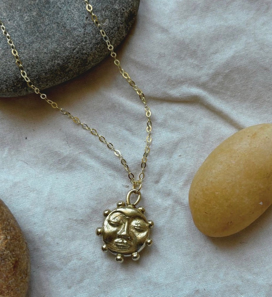 Rah Sun face Pendant