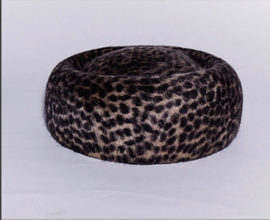 Jackie Pillbox Cheetah Print