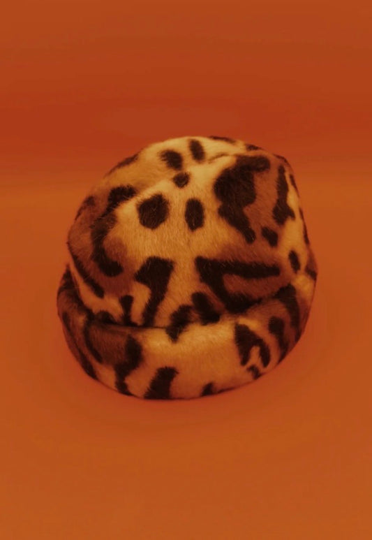 Coeur Beanie Tiger Print
