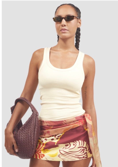 Nodosa | Silk Mini Pareo- Style Skort