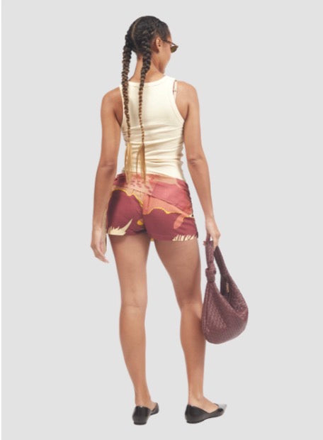 Nodosa | Silk Mini Pareo- Style Skort