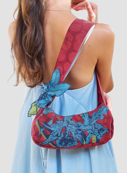 Crystal Beads Handbag