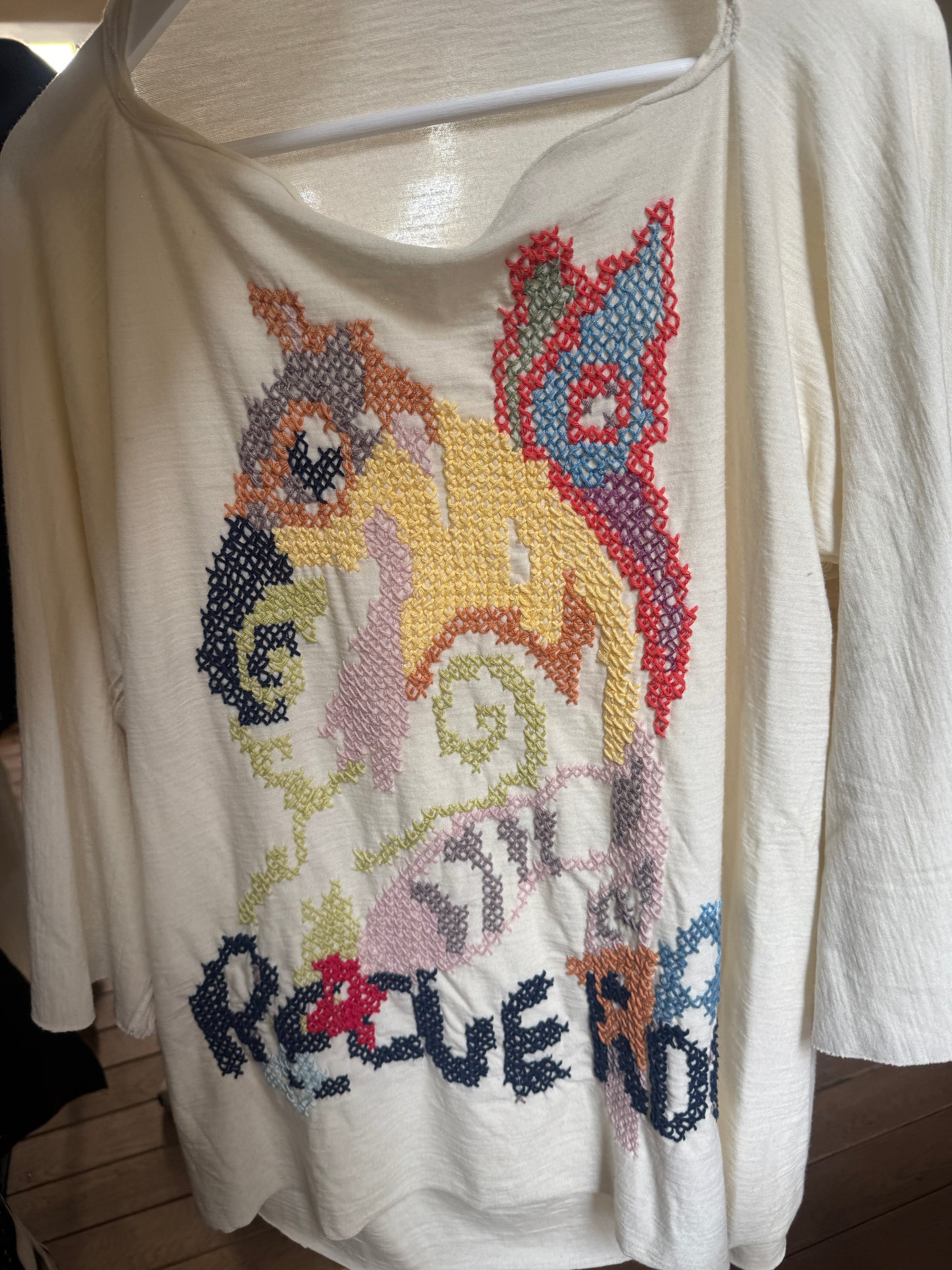 Embroidered Jersey T-shirt