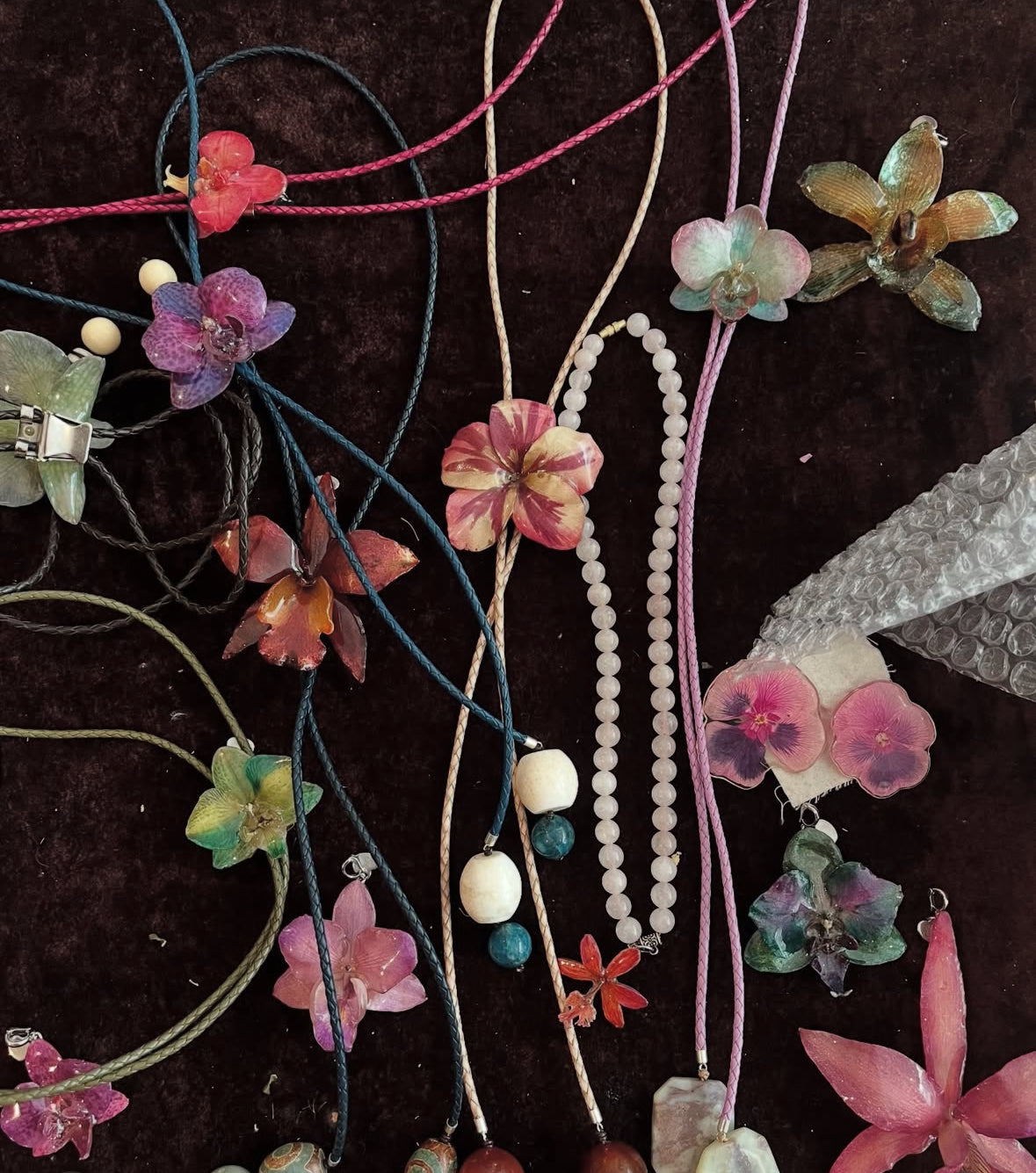 Blue/Green Stone Necklace