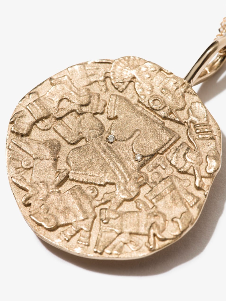 Moon Goddess Medallion