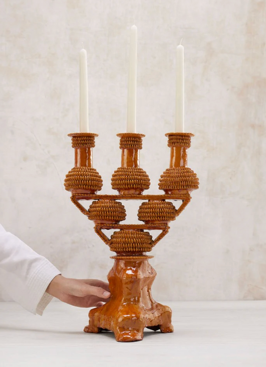 Tres Luces Candleholder
