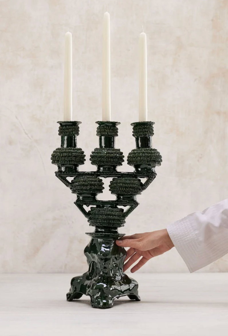 Tres Luces Candleholder