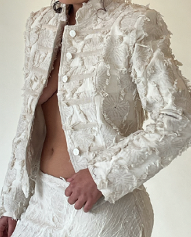 Mirror Blazer Long