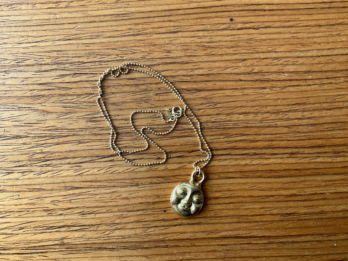 Lah Moon Face Pendant