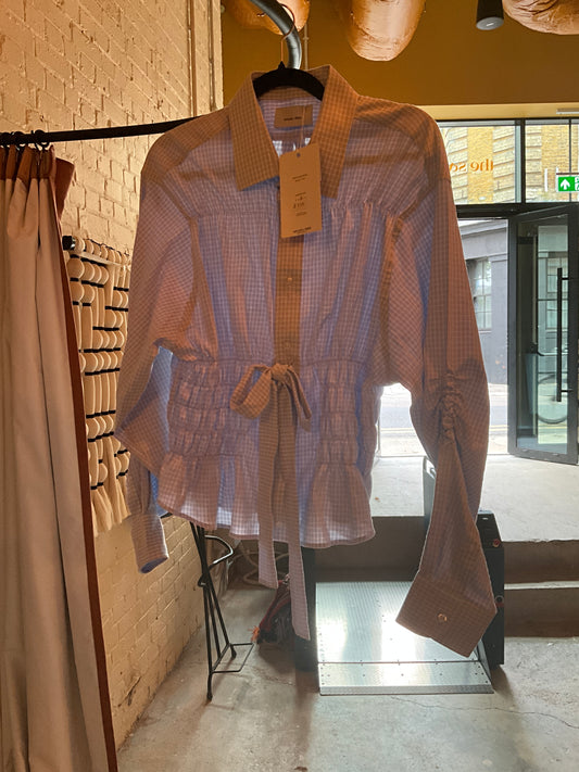 1999 Light Blue Square Shirt M