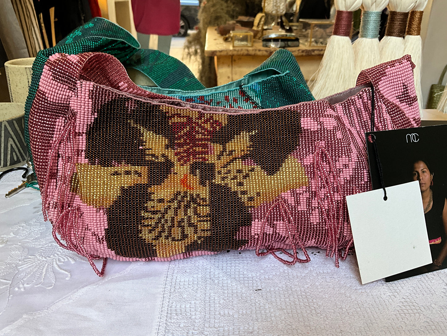 Crystal Beads Handbag